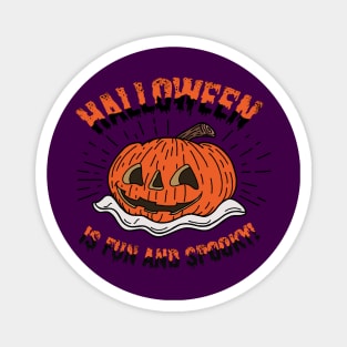 halloween is fun and spooky Magnet